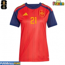 Spanien Mikel Oyarzabal #21 Heimtrikot Frauen WM 2026 Kurzarm